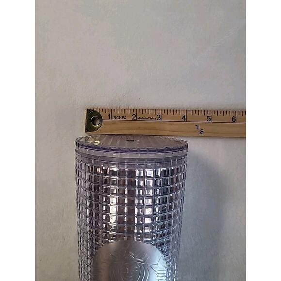 Starbucks 2019 Silver Studded Tumbler • 24oz • Limited Edition • EUC - Picture 4 of 10